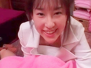 Nippon sweetheart chatters as her bubbling gash is banged