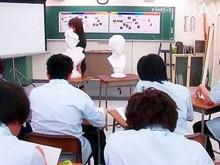 Fucking a horny Nippon babe's steamy beaver behind in Tokyo