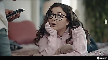 Buff Step Daddy FREEZES Spoiled Stepdaughter to Give Her the Orgasm of a Lifetime