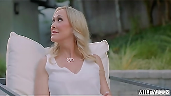 MILFY Hotwife Brandi Seduces Hubby's 2 Young Eager Interns